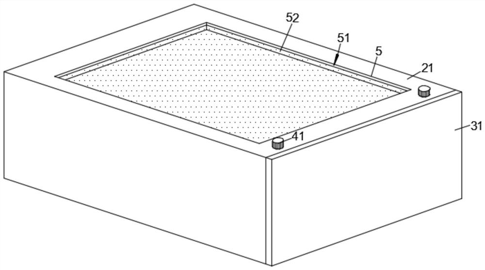 Anti-falling packaging box for cosmetics and cosmetics