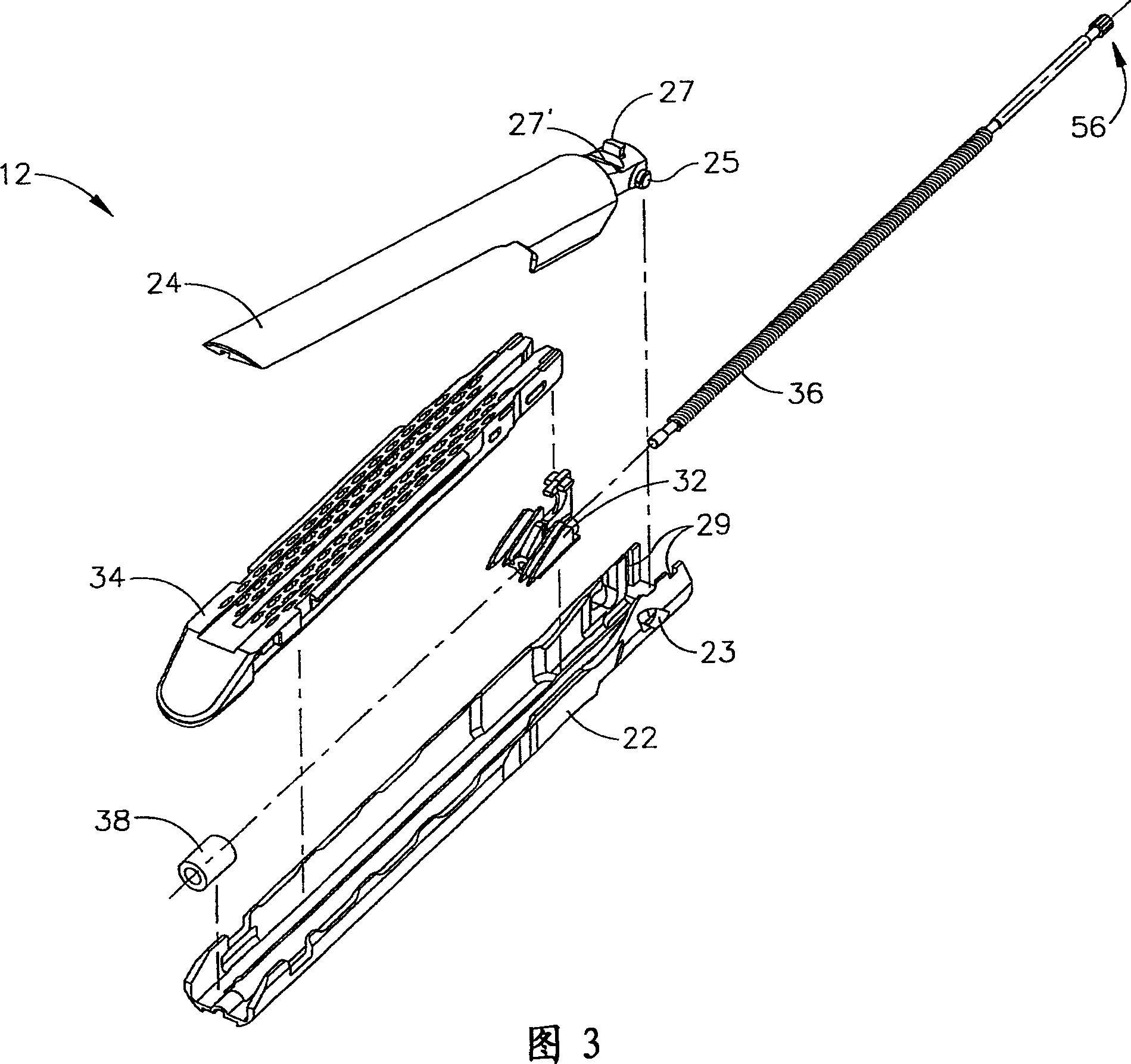 Endoscopic surgical instrument with a handle that can articulate with respect to the shaft