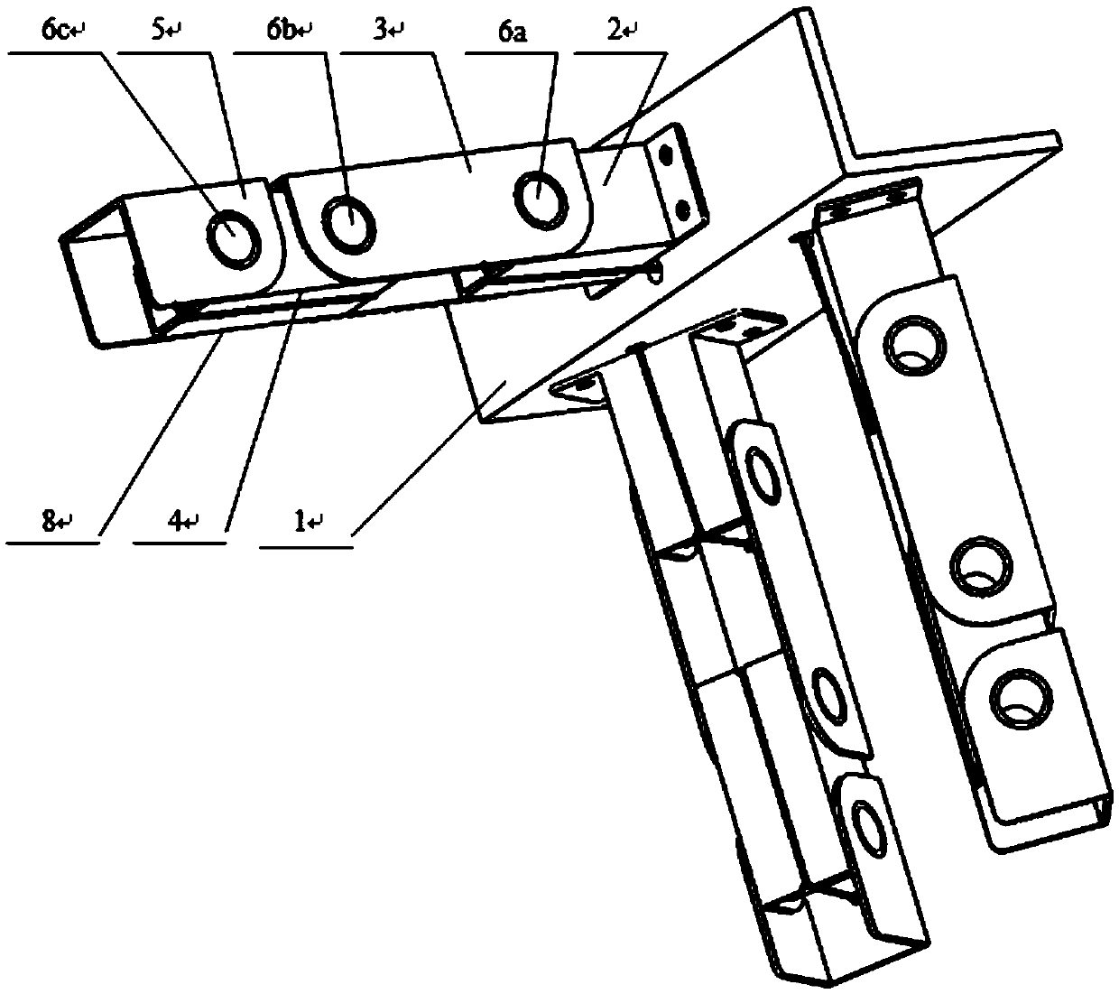 Three-finger mechanical paw