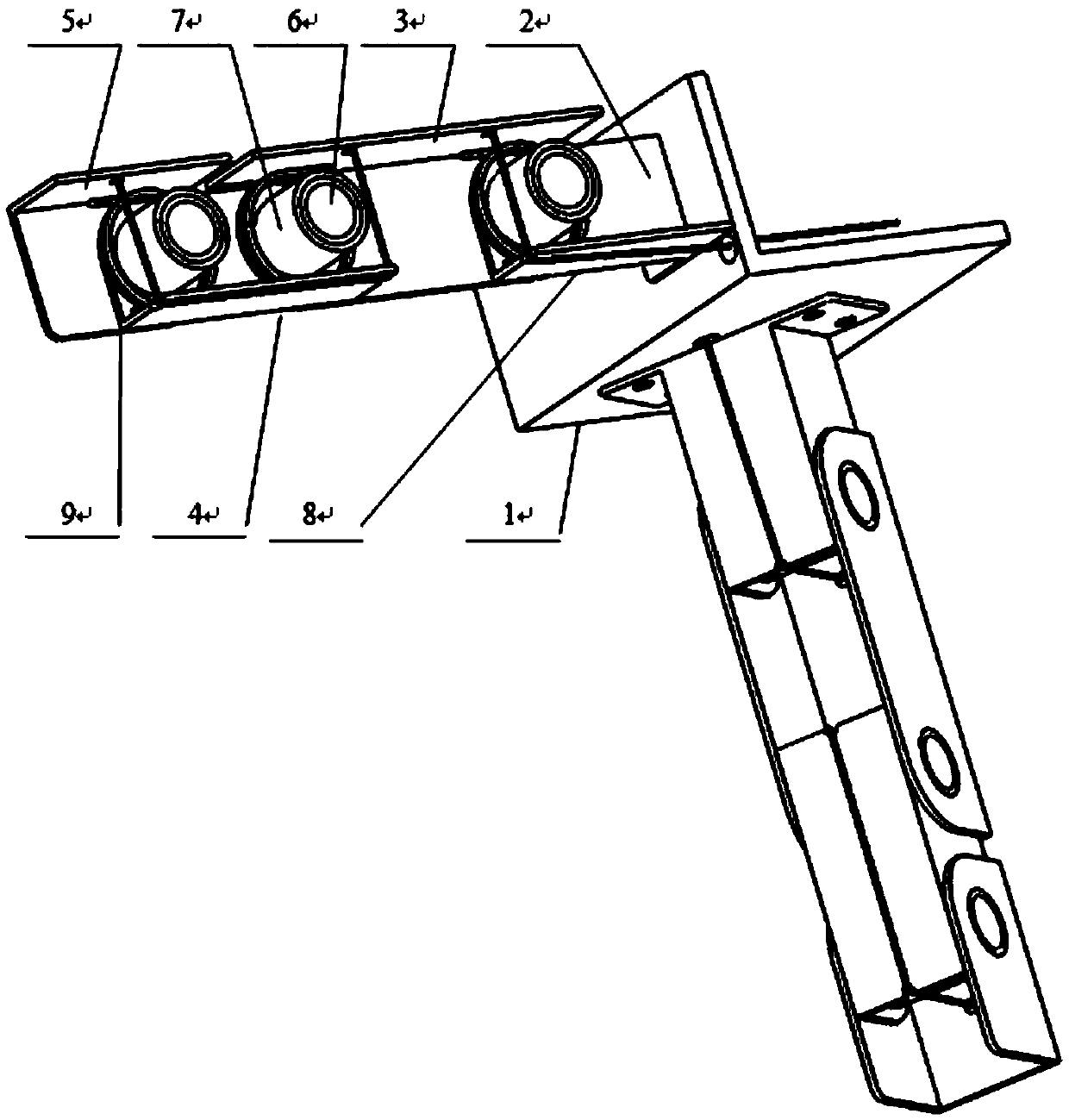 Three-finger mechanical paw