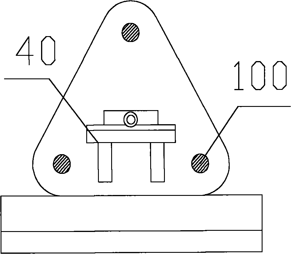 Hydraulic cylinder test device and method under simulated working condition