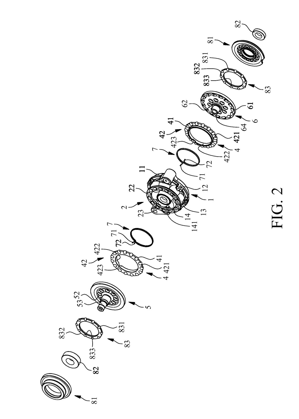 Linear gear shift power transfer mechanism