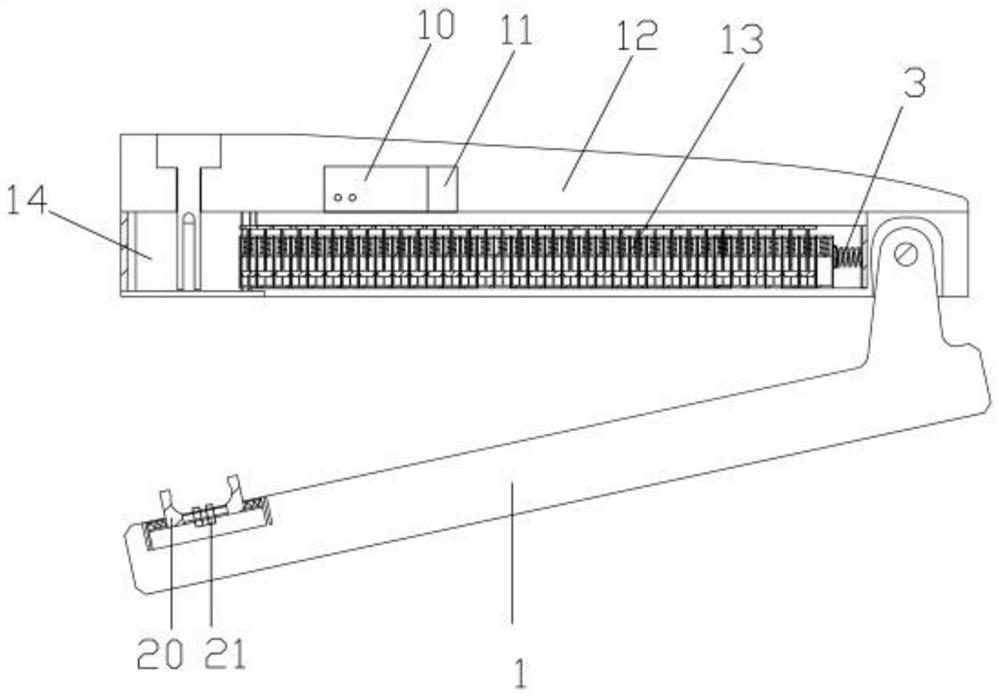 Continuous and rapid disposable blood collecting needle automatic blood collecting device