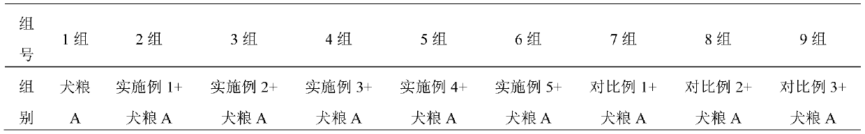 Intestinal immunity reinforcing agent used for pets, and preparation method for intestinal immunity reinforcing agent