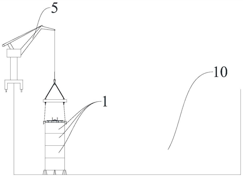 A new prefabricated shipping process for suction anchor piles