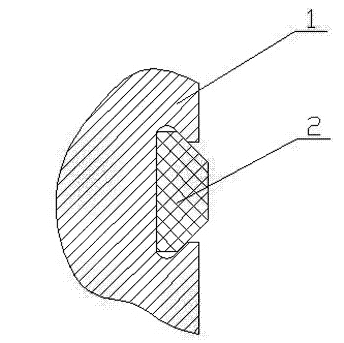 Oilwell sleeve pressure test plug sealing structure