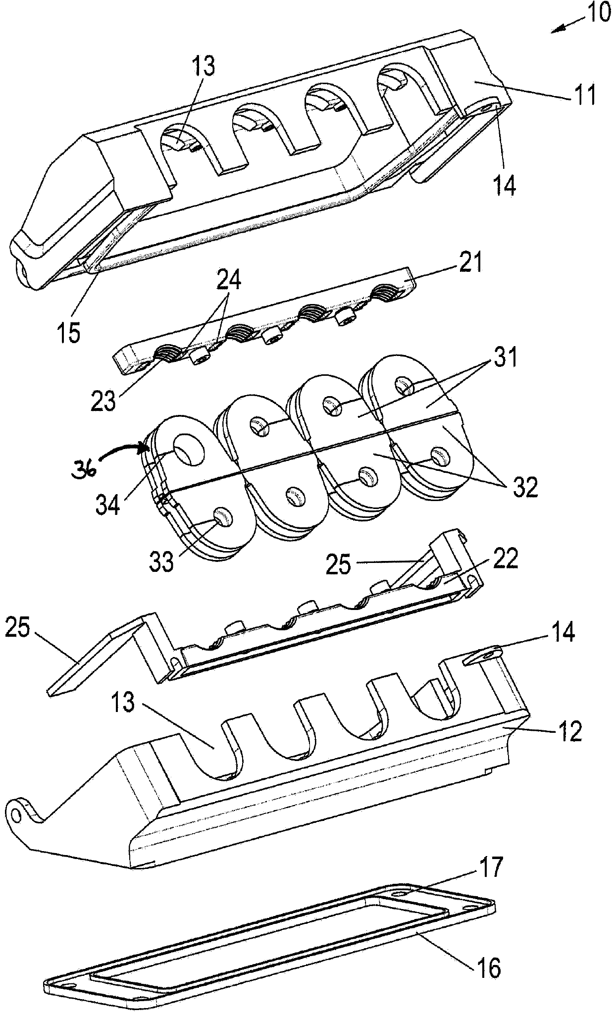 Bushing housing