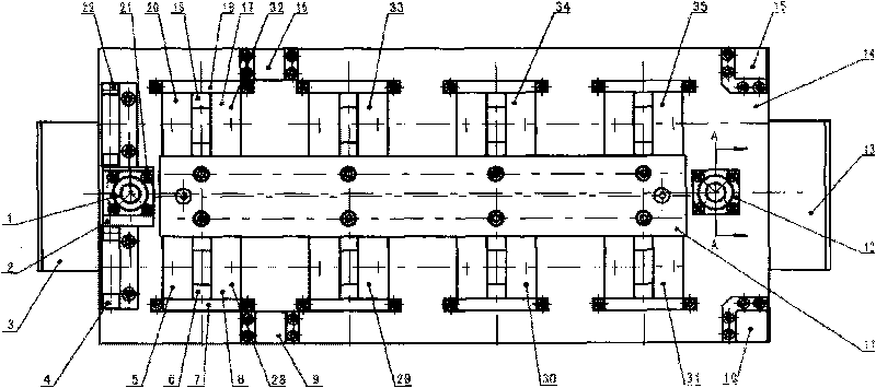 Cylinder cover standard sample piece of engine valve clearance control system