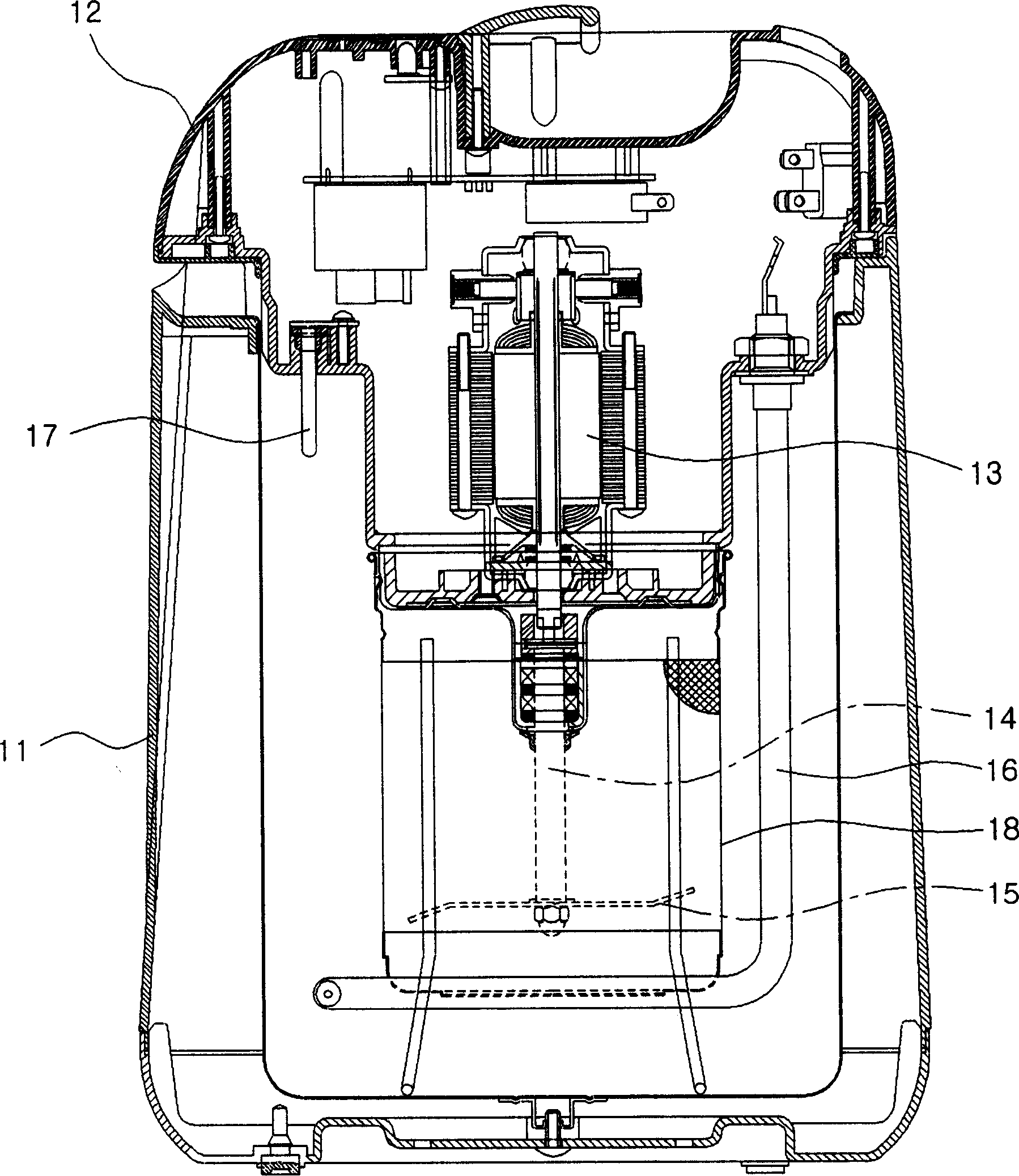 Apparatus and method for controlling the heating of domestic soybean milk and soybean curd making machine