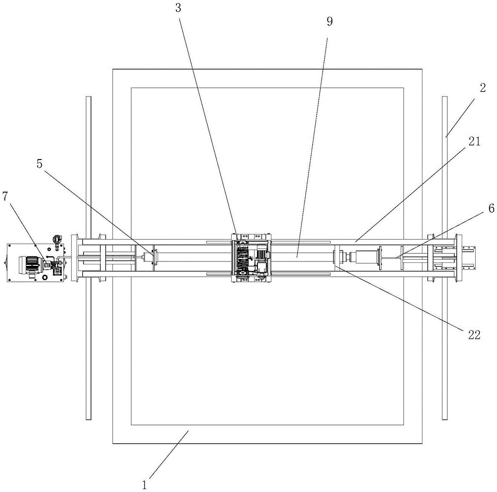 Seabed pipeline simulation impact test system