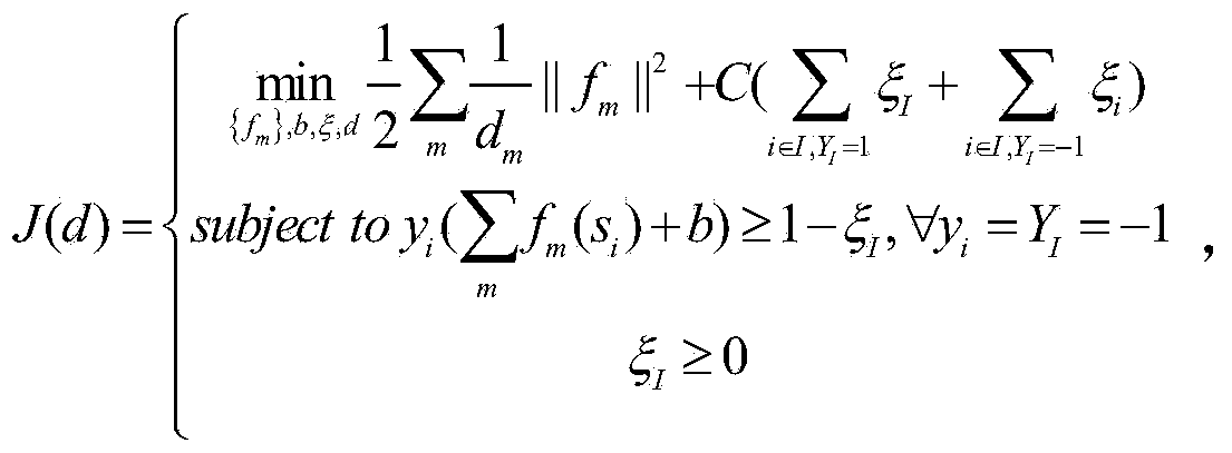 Multi-kernel support vector machine multi-instance learning algorithm applied to pedestrian re-identification