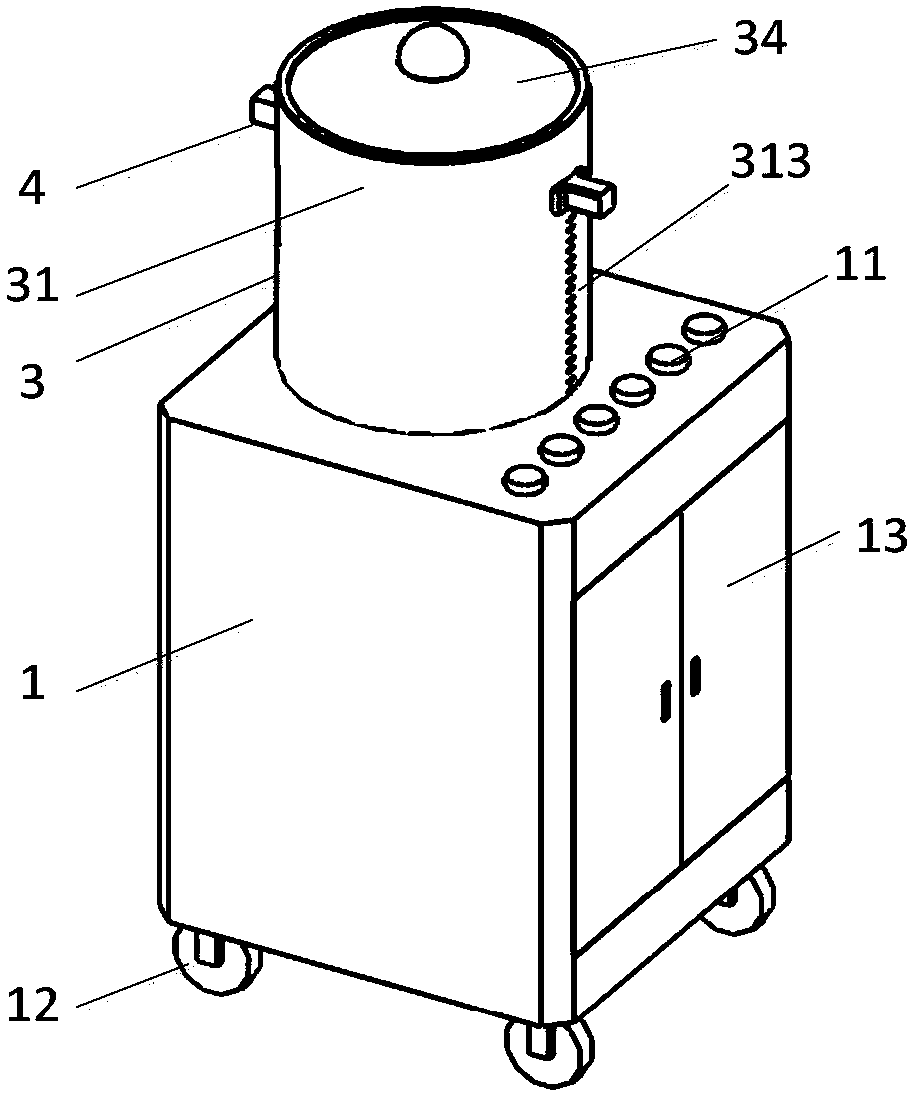 Medicine decocting device