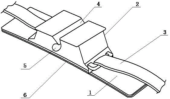 Nasogastric feeding tube fixing device resistant to hot and humid condition