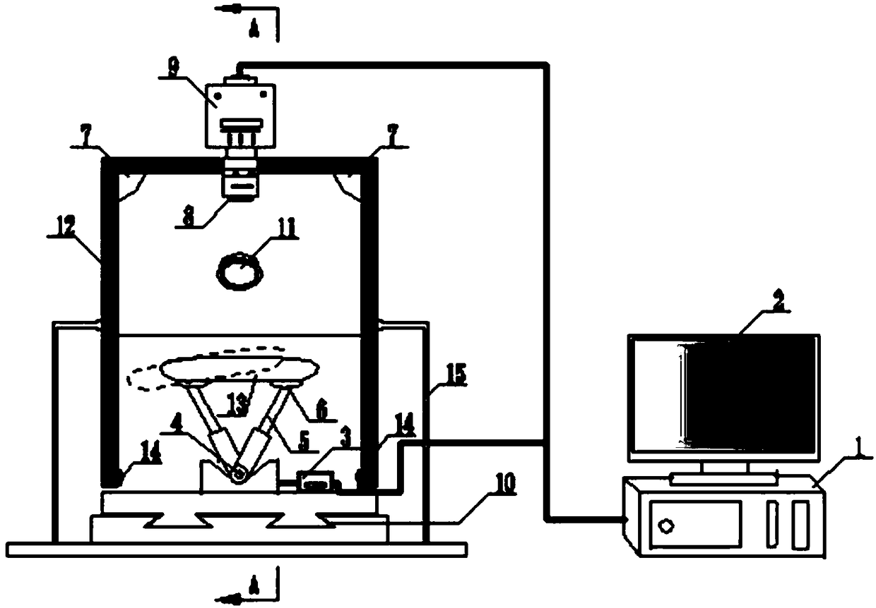 Online detection device and method for flaws on smooth surface of nonplanar plastic