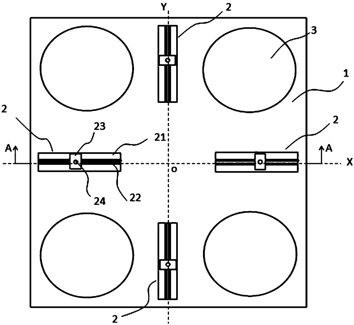 PCB board riveting anti-offset jig