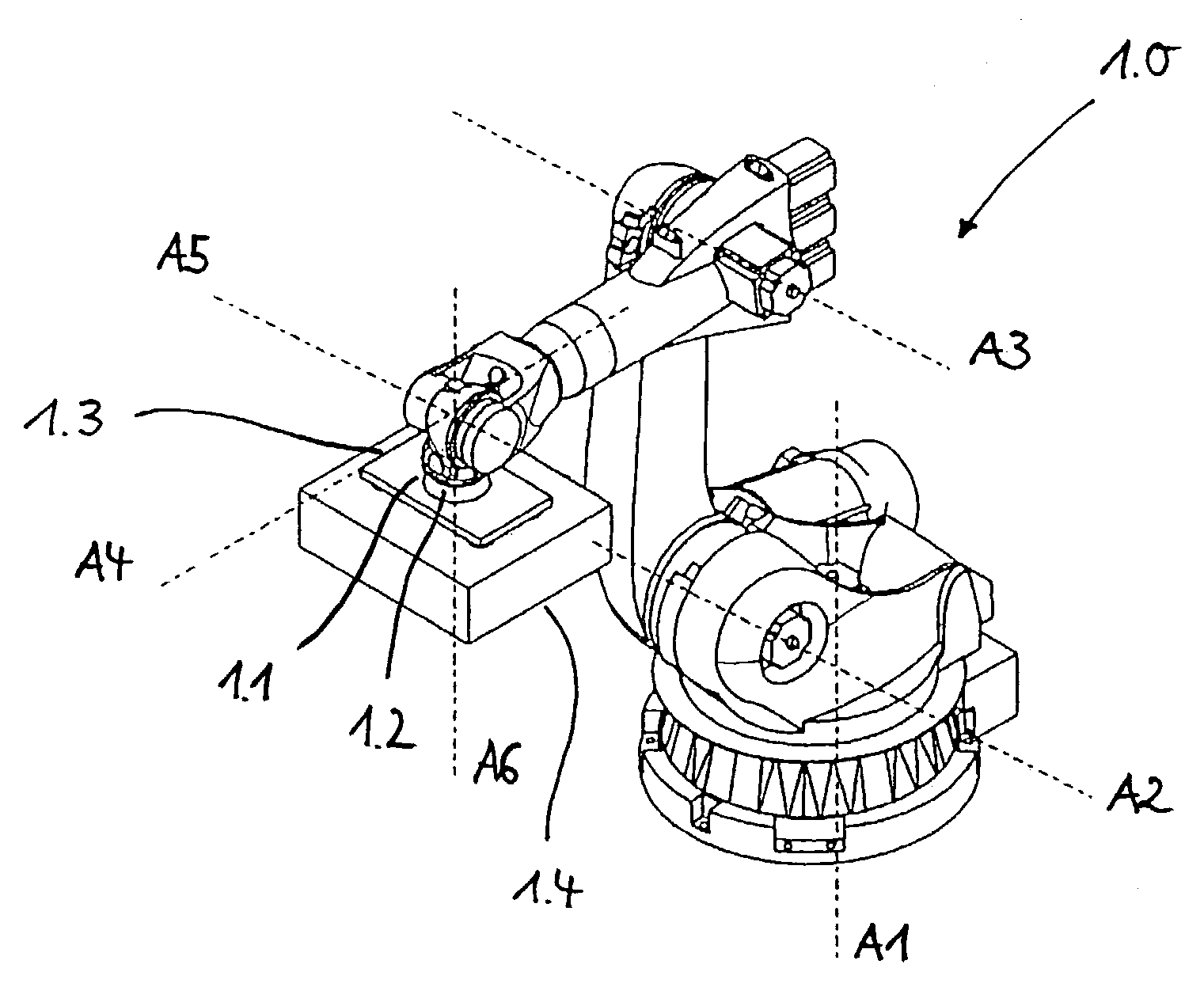 Method and apparatus for moving a handling system