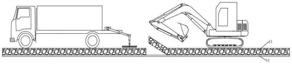 Construction method of induction heating and microwave heating for asphalt pavement multi-functional thermal milling