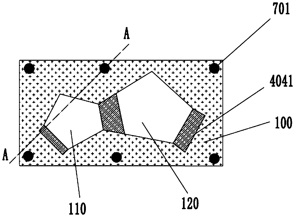 Bulk acoustic wave resonator with heat dissipation structure and manufacturing process