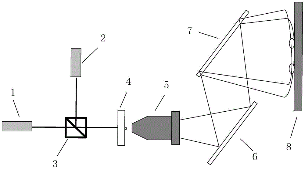 Dual-wavelength shearing interference digital holography microscope measuring device and method thereof