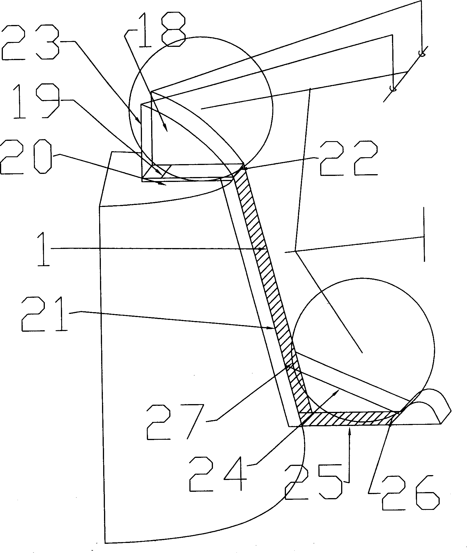 Suspension frame for parking of non-motor vehicle