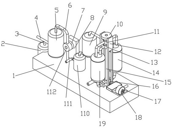 Working method of vacuum pressure swing adsorption oxygen production equipment