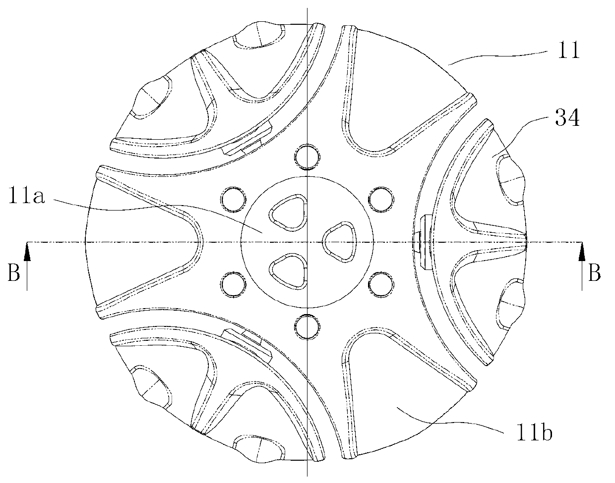 Bionic swimming device