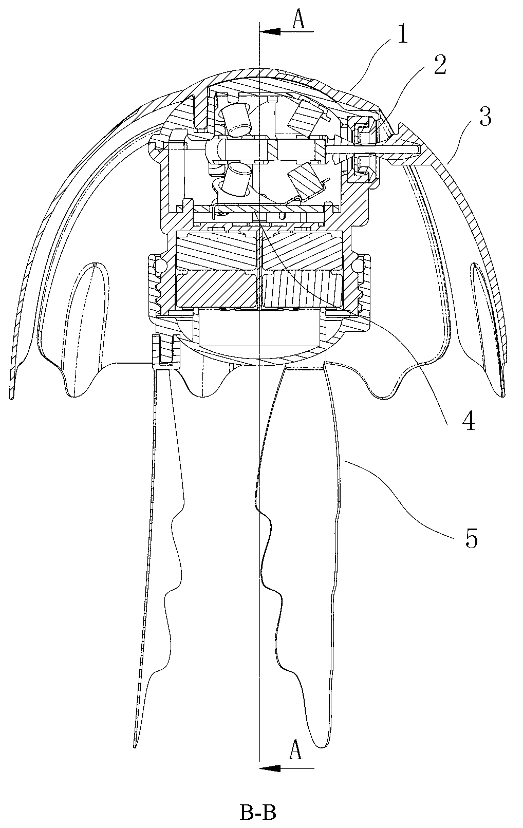 Bionic swimming device