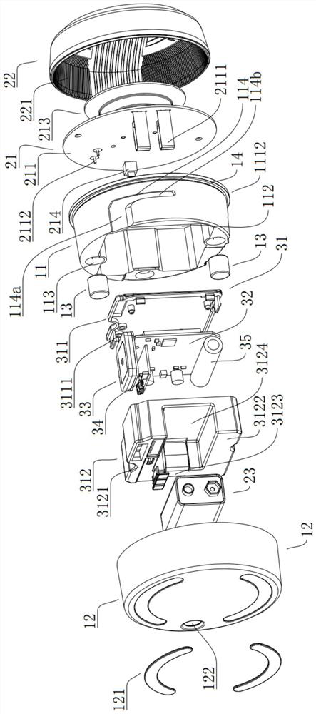 Detachable positioning warning device, system and method