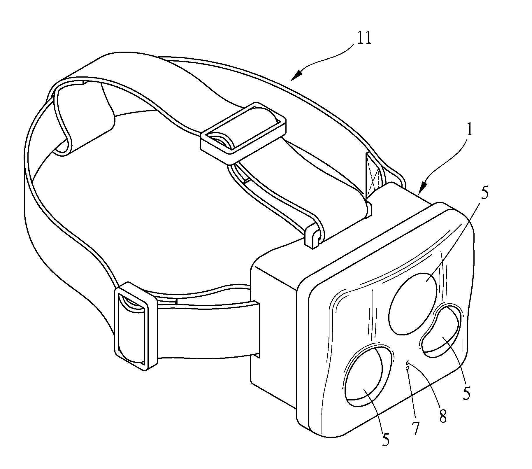 Head lamp device