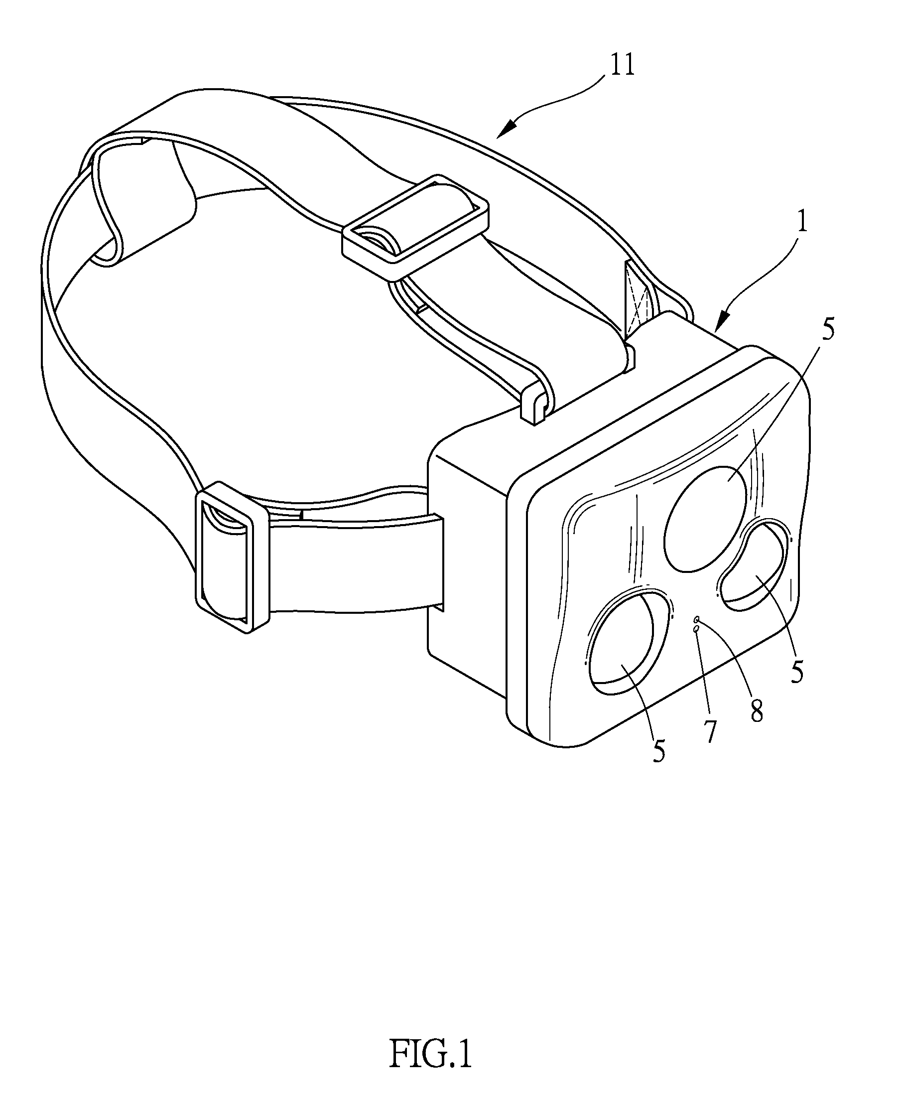 Head lamp device