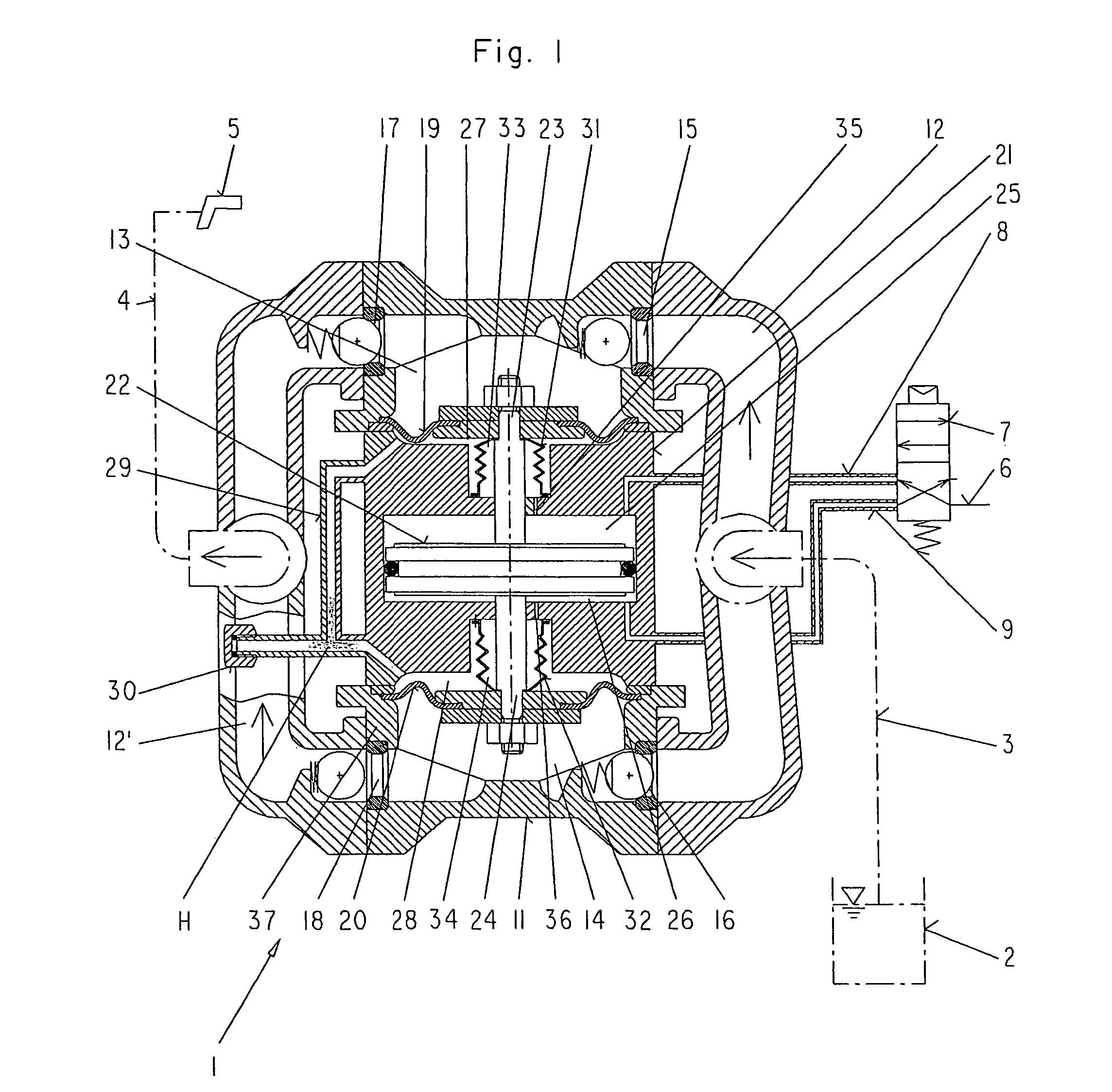 Diaphragm pump