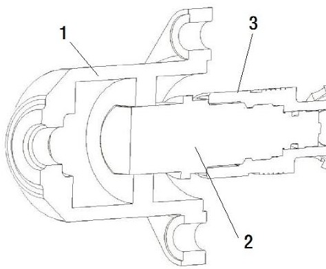 A hydraulic valve reversing buffer device