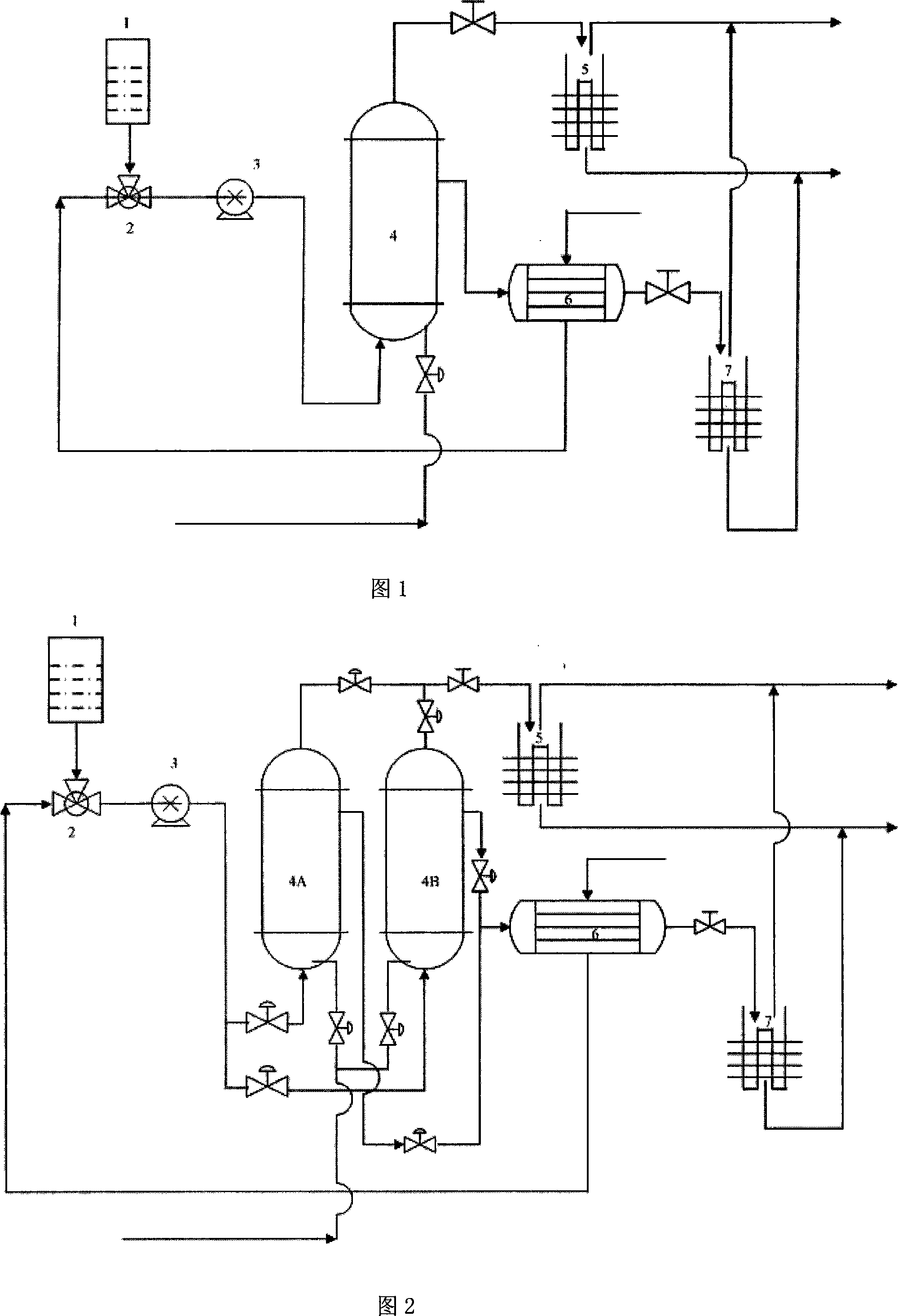 Method for purifying carbamide polluted water