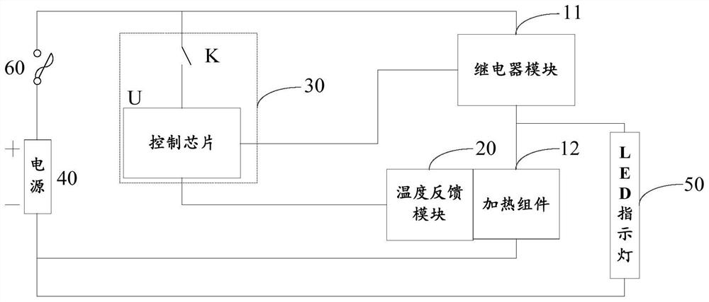 Intelligent heating circuit and system