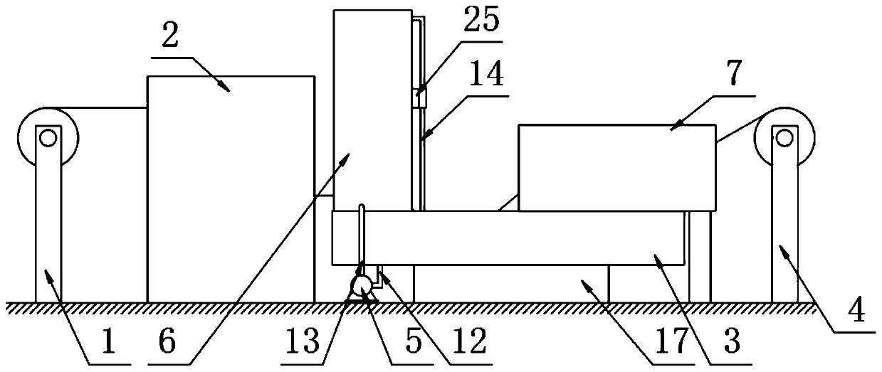 Continuous-drawing and continuous-annealing wire and cable integrated production equipment