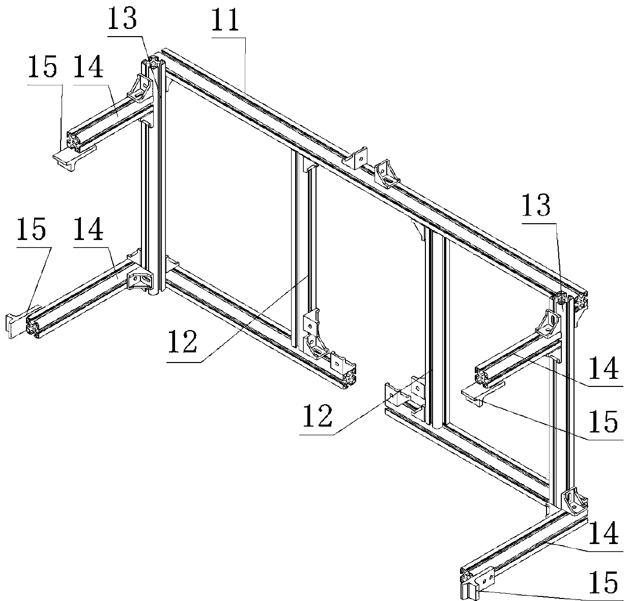 Workpiece positioning mechanism of coding machine