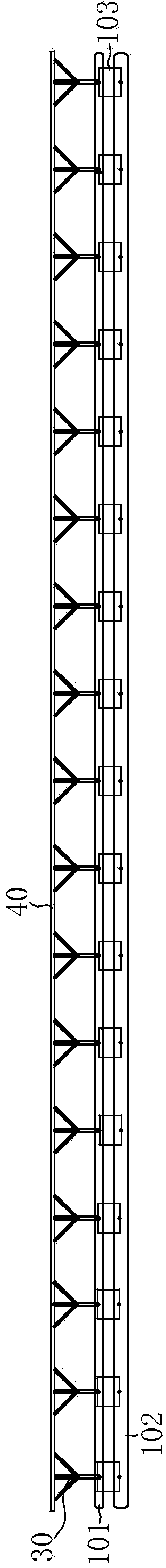 Composite material offshore very-large floating structure