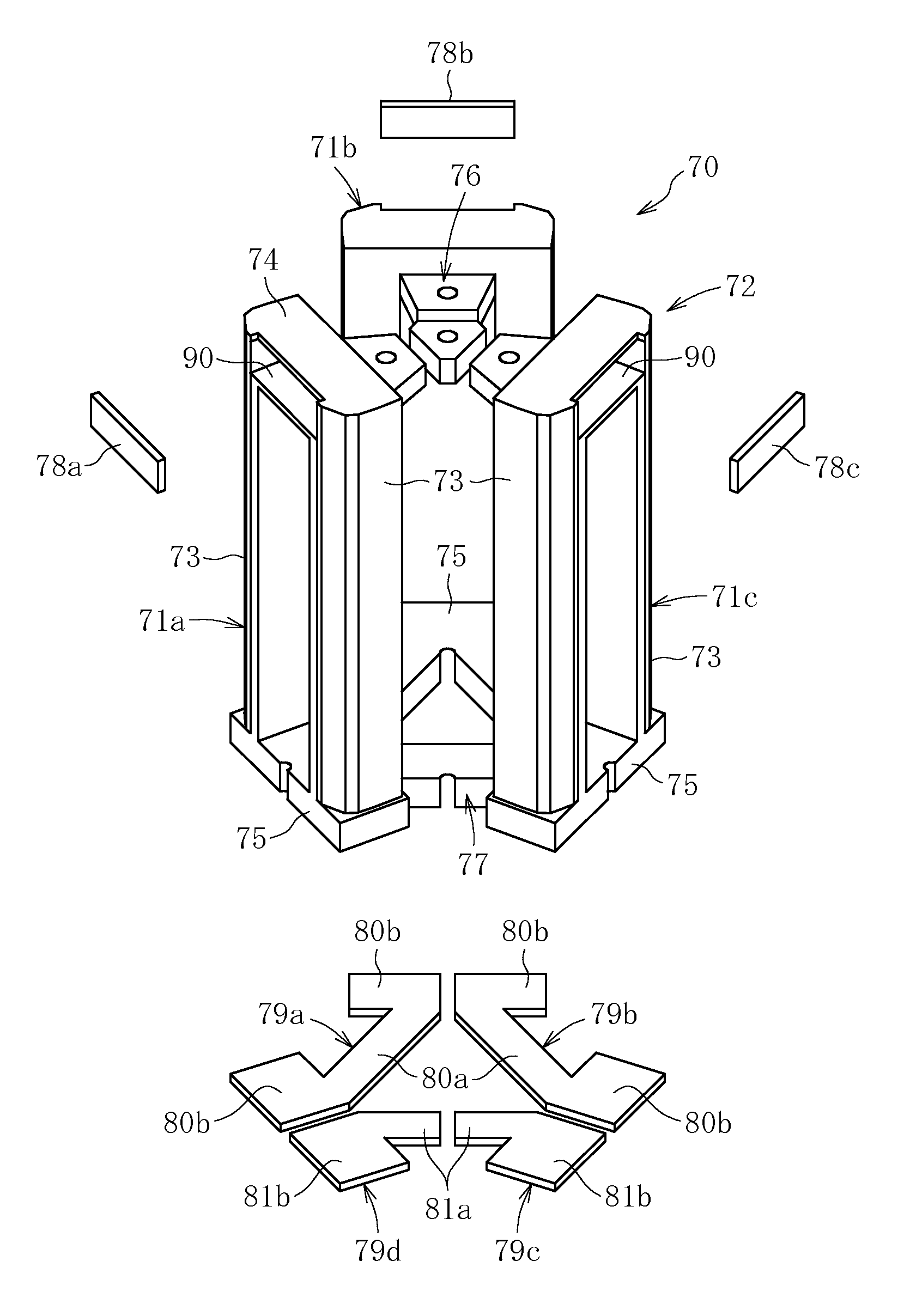 High-frequency heat treatment coil, outer-side joint member for constant-velocity universal joint, and constant-velocity universal joint