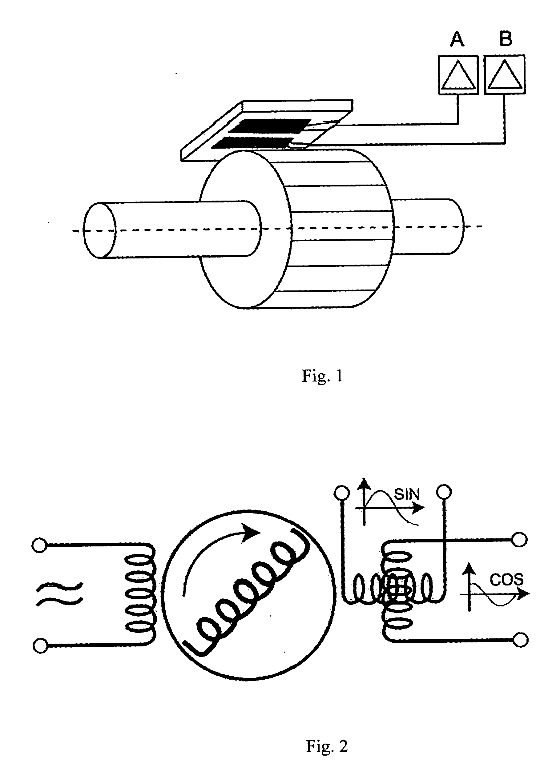 Detecting device for detecting the rotation of a motor rotor