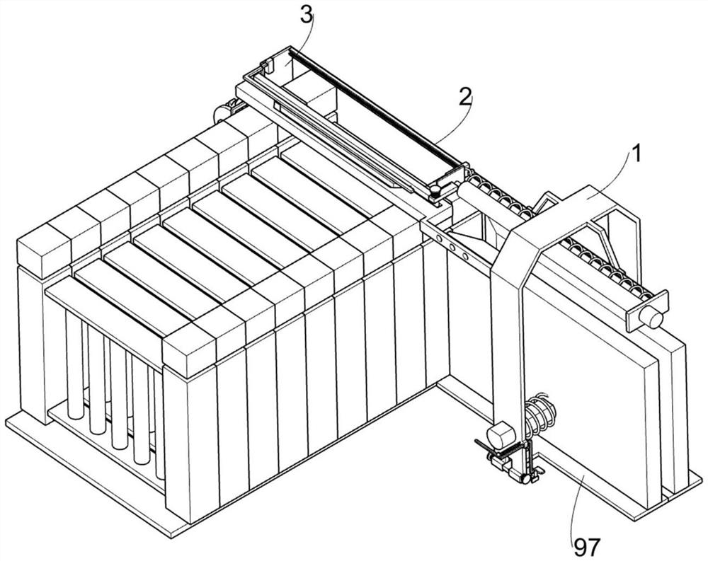 Random drawing type width detector for bridge protection safety fence