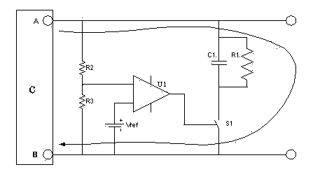 Over-voltage absorbing protective circuit capable of accurately presetting protection value