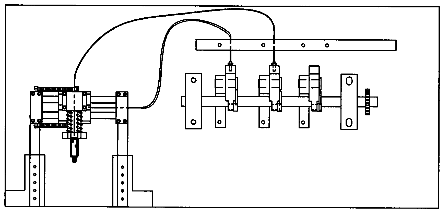 Coil forming machine