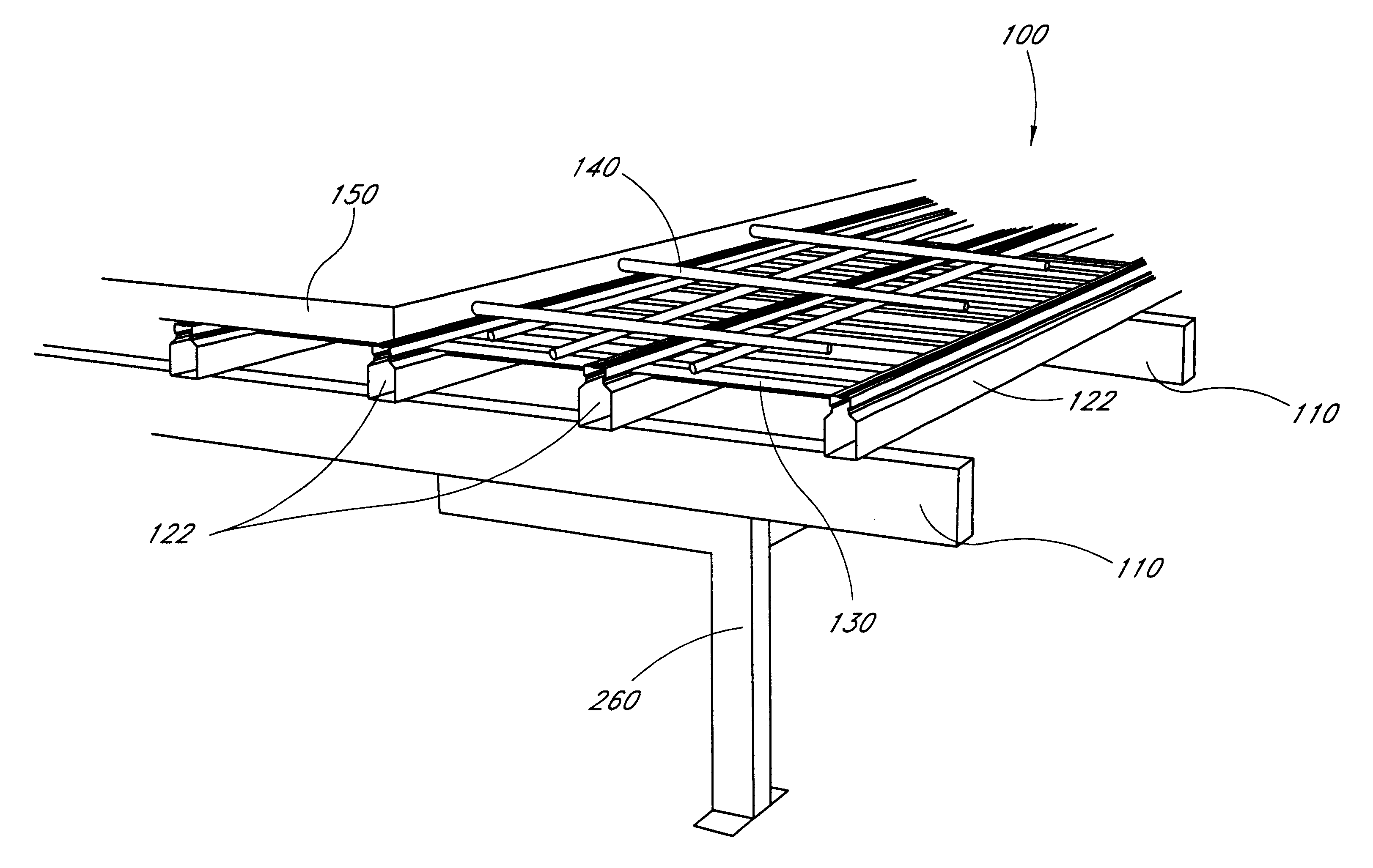 Suspended concrete flooring system and method