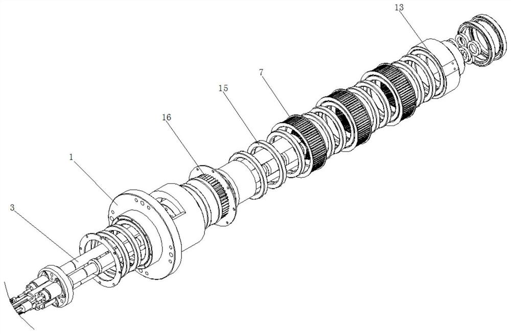 Ultra-small-distance winding needle structure of winding machine for lithium battery piece production