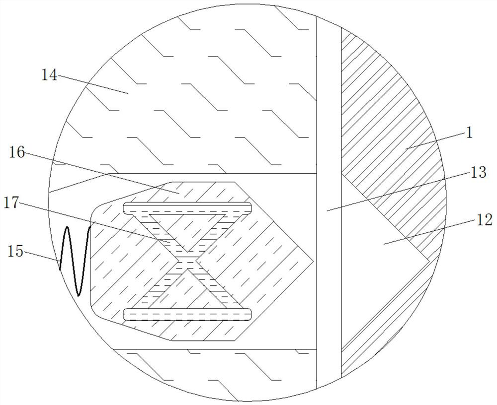 Electromagnetic fixed power cabinet based on wind power generation