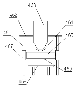 Production line for self-heat-insulation building blocks for walls