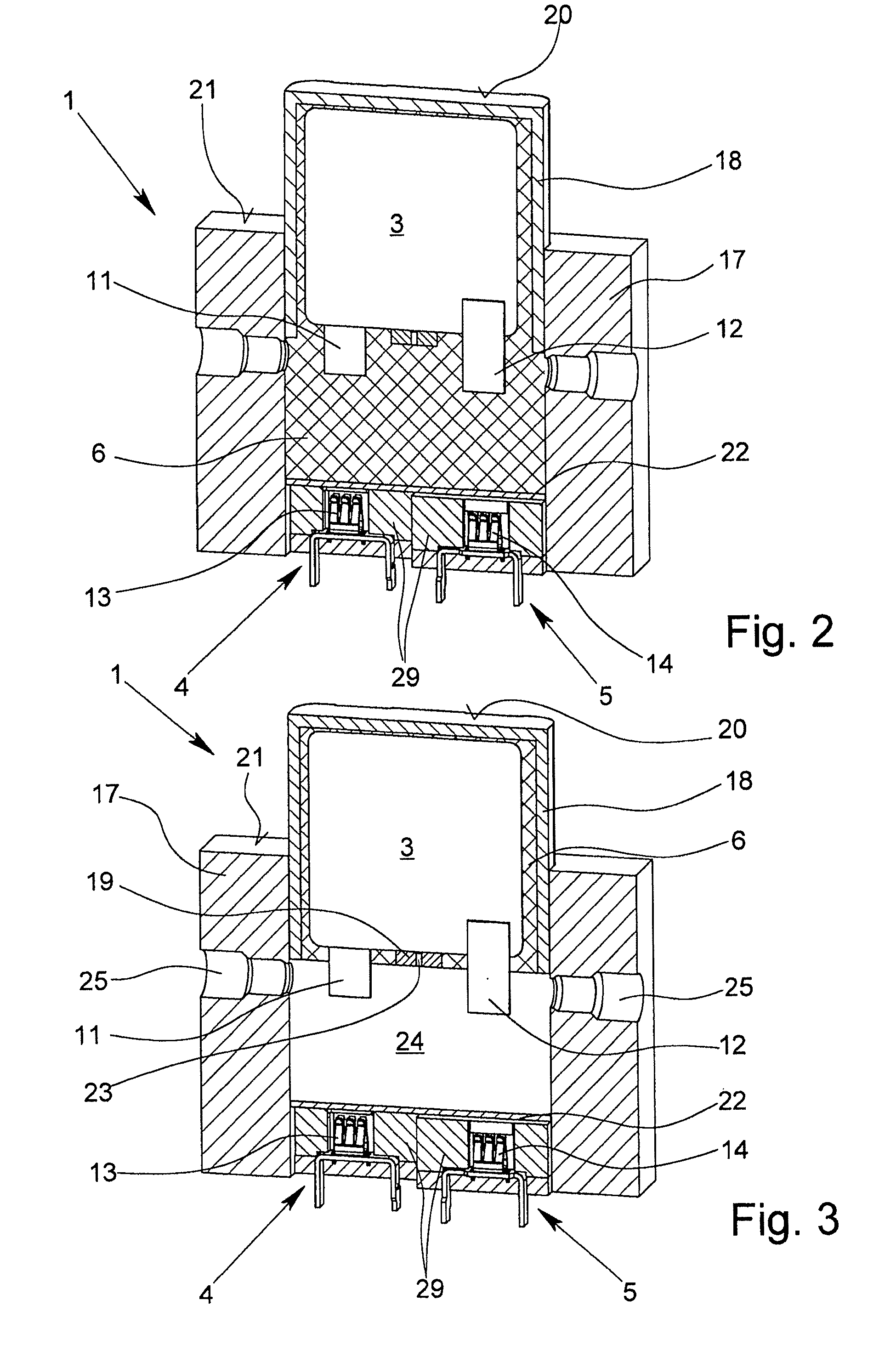 Overvoltage protection element