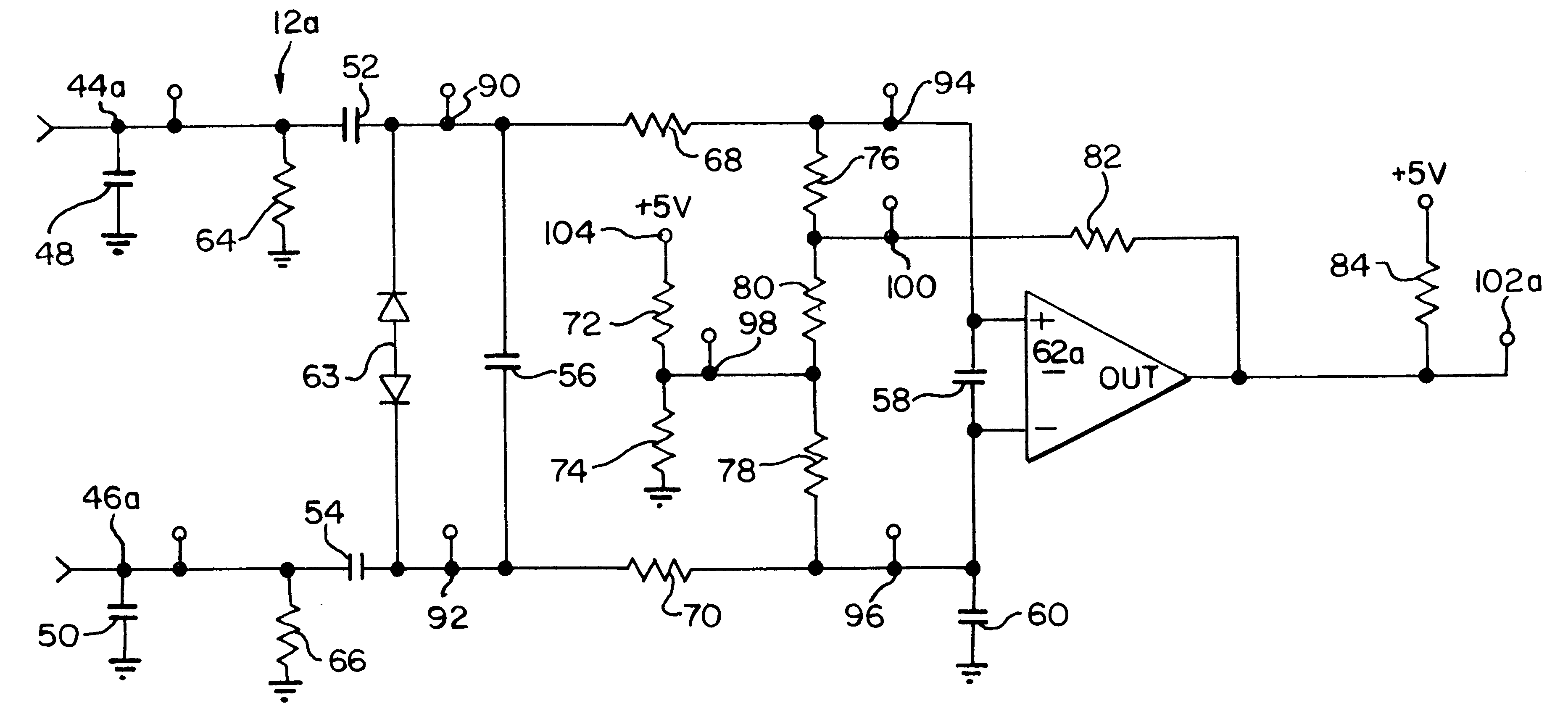 Variable hysteresis circuit