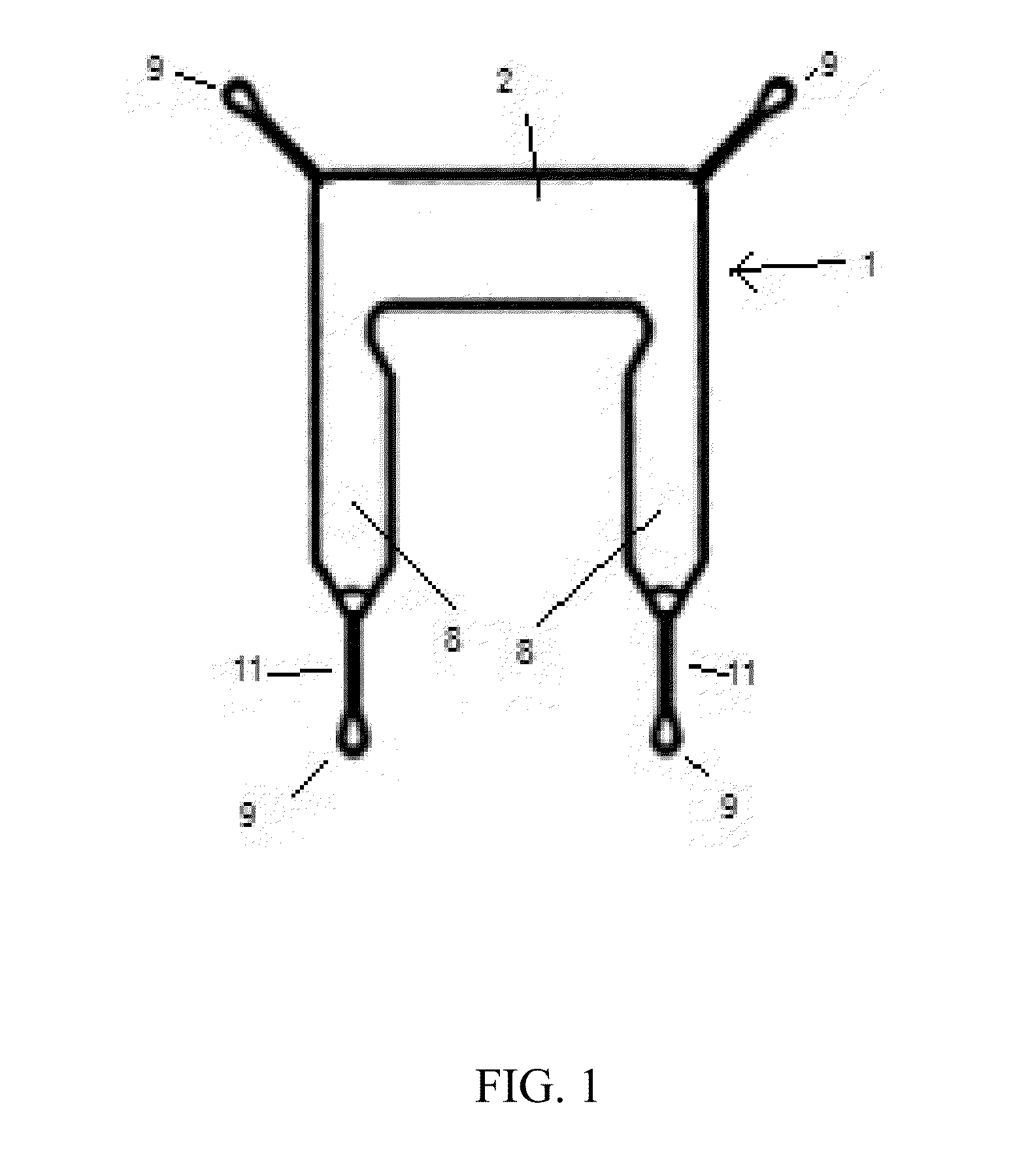 Invalid toileting safety sling