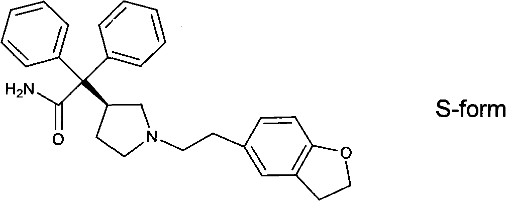 Method for preparing darifenacin intermediate 5-(2-bromoethyl)-2,3-dihydro-1-benzofuran